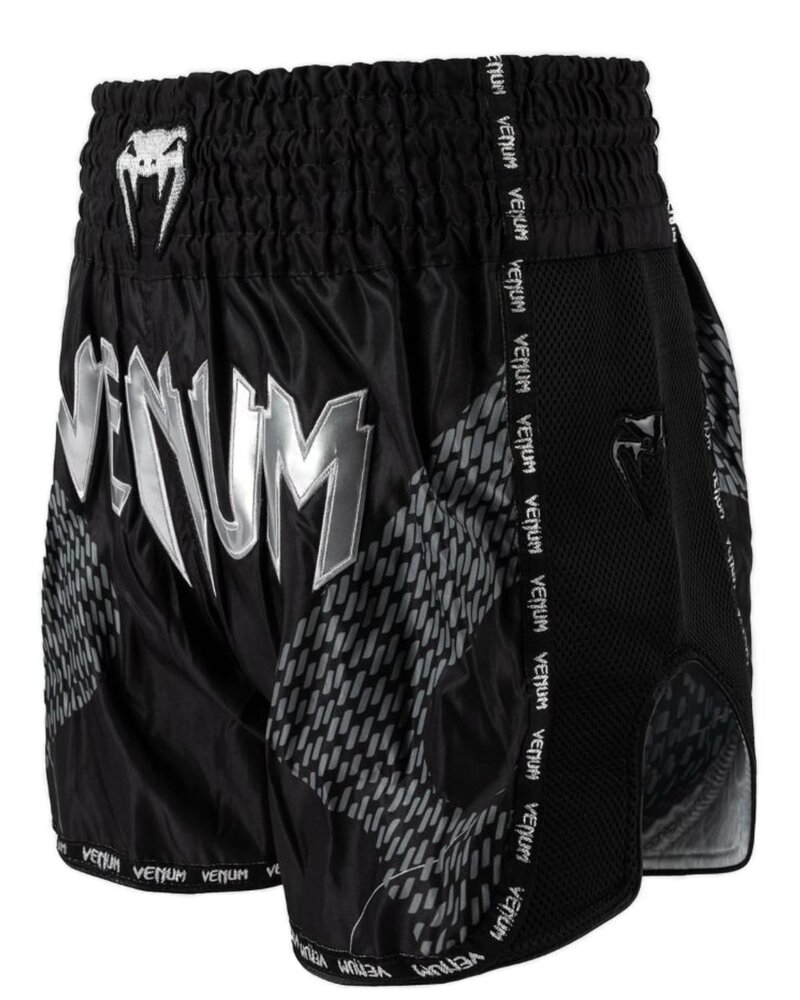 Venum Venum Nexus Muay Thai Kickboks Shorts Zwart Zilver