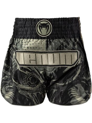 Venum Venum Invader Muay Thai Kickbox Hose Schwarz Silber