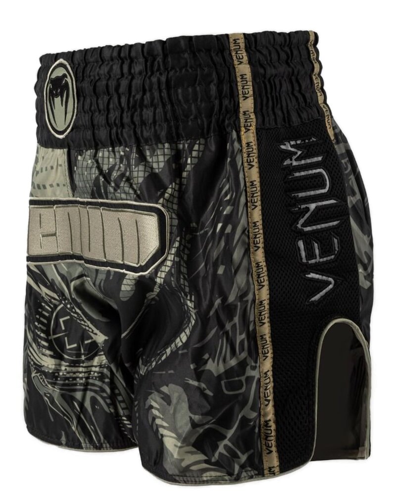 Venum Venum Invader Muay Thai Kickboks Shorts Zwart Zand
