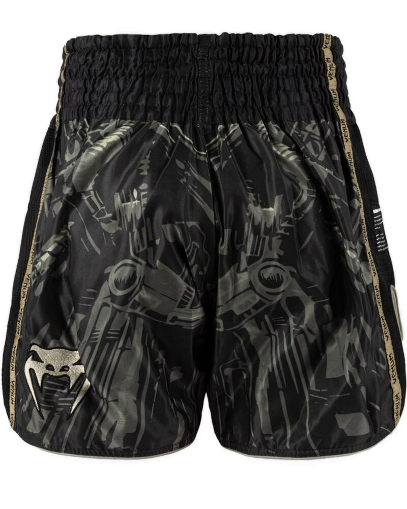 Venum Venum Invader Muay Thai Kickboks Shorts Zwart Zand