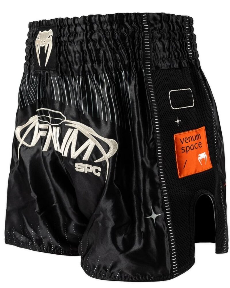 Venum Venum Eclipse Kickboxing  Muay Thai Shorts Black Ivory
