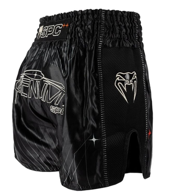 Venum Eclipse Kickboks Muay Thai Shorts Zwart Ivoor