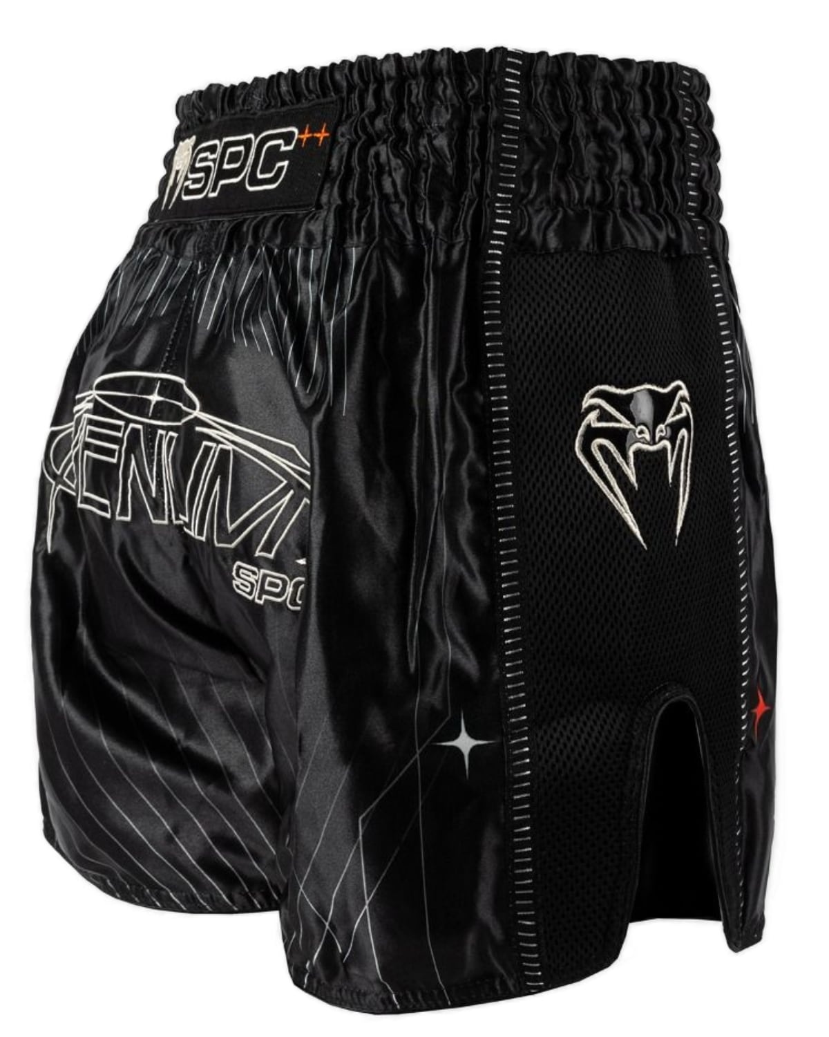 Venum Venum Eclipse Kickboxing Muay Thai Shorts Schwarz Elfenbein