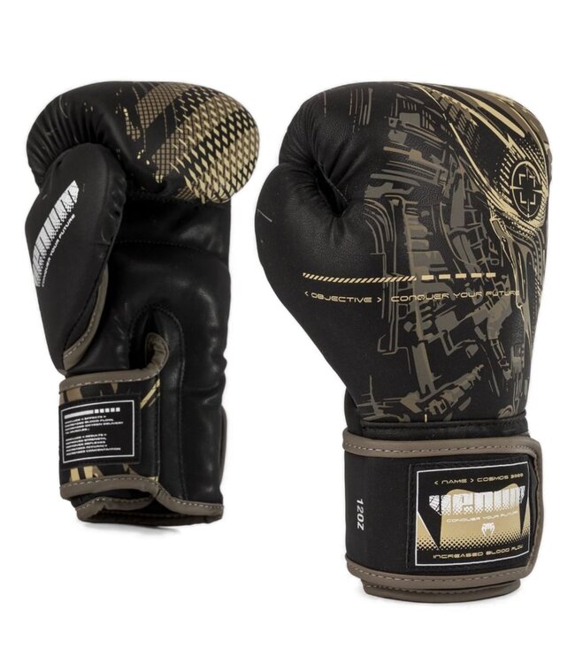 Venum Invader Boxing Gloves Black Sand