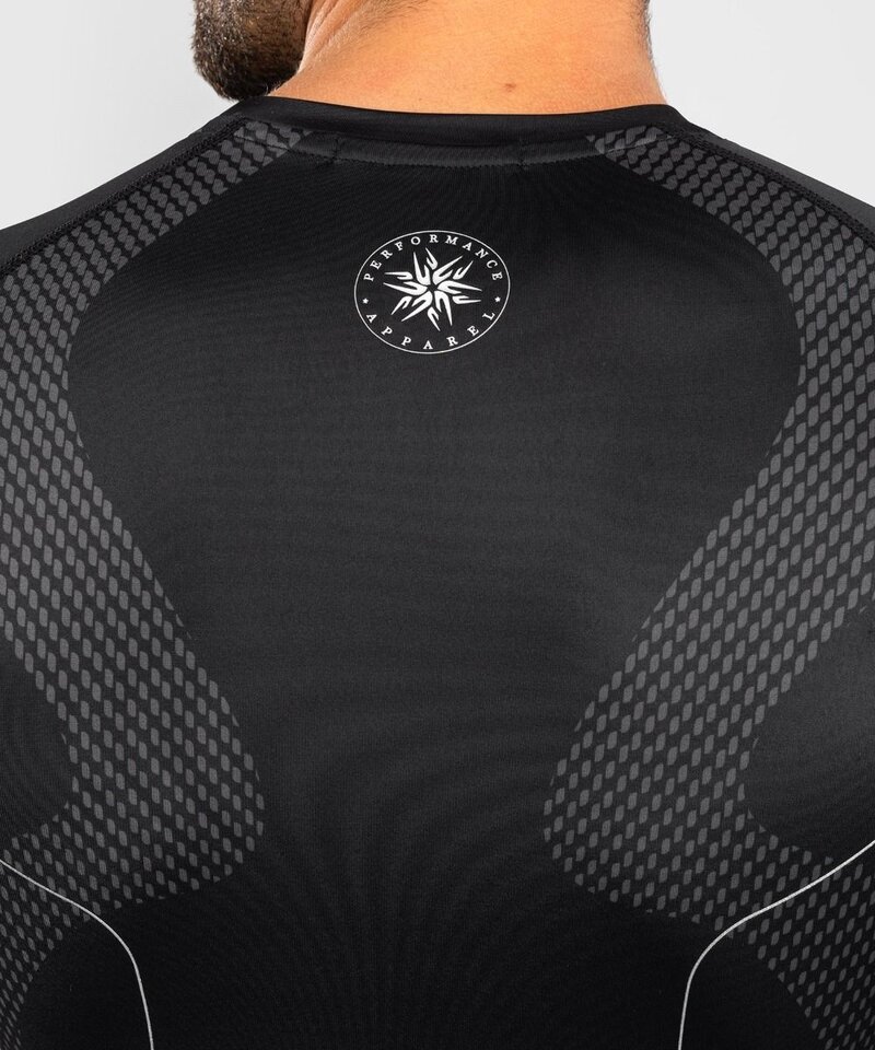 Venum Venum Nexus Rashguards Langarm Schwarz Silber