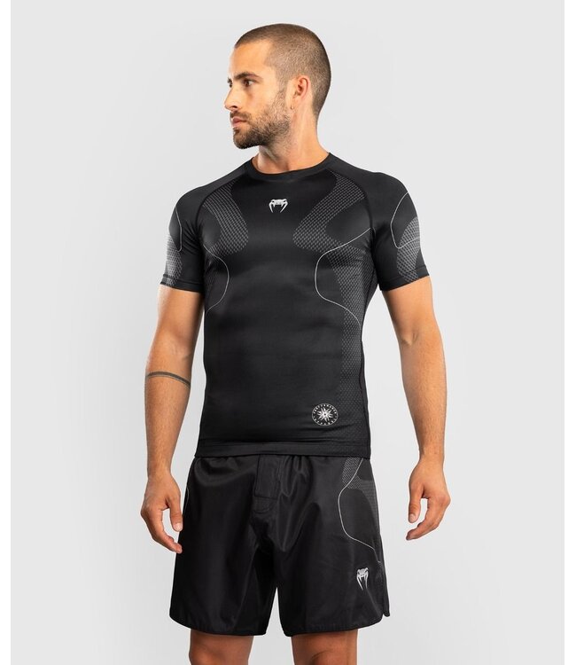 Venum Nexus Rash Guards  Zwart Zilver