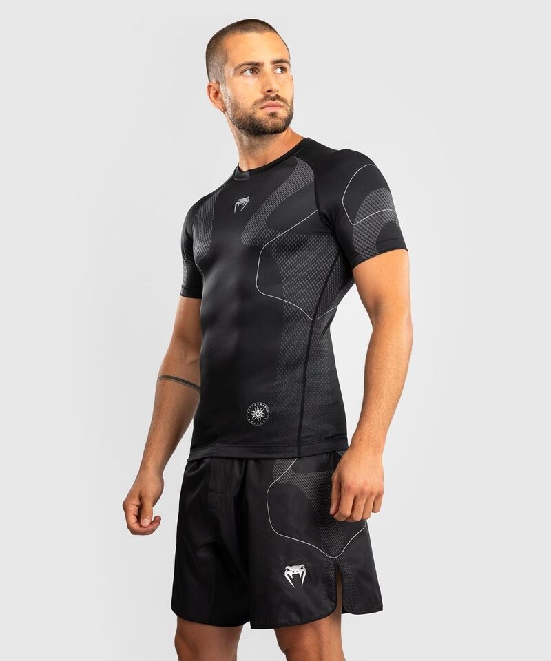 Venum Venum Nexus Rash Guards  Zwart Zilver