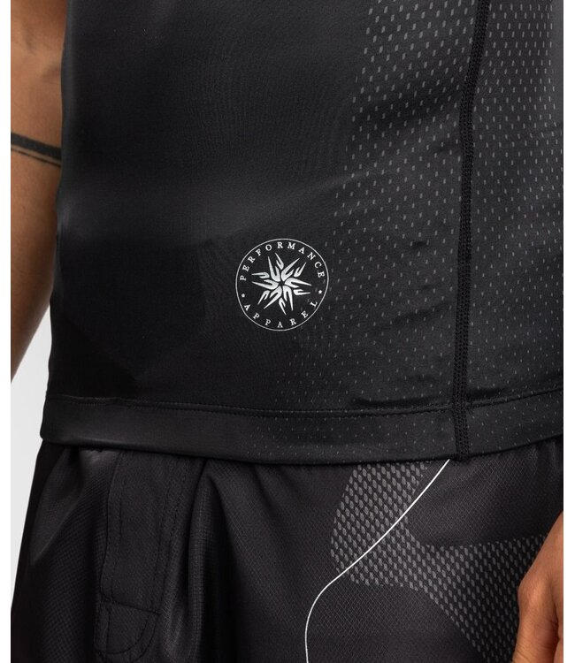 Venum Nexus Rash Guards Black Silver