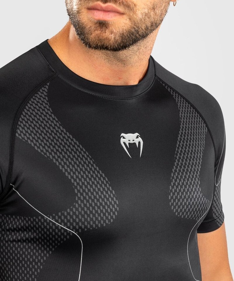 Venum Venum Nexus Rash Guards  Zwart Zilver