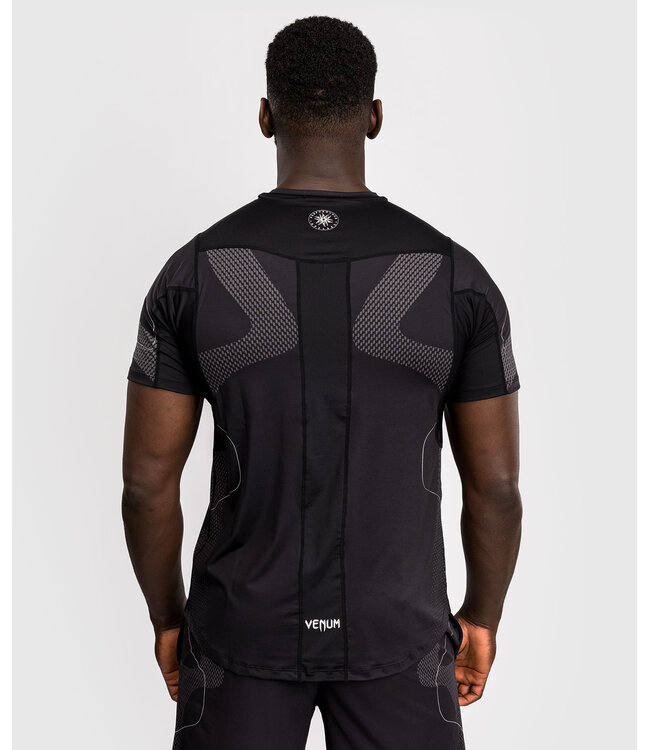 Venum Nexus Dry Tech T-Shirt Zwart Zilver