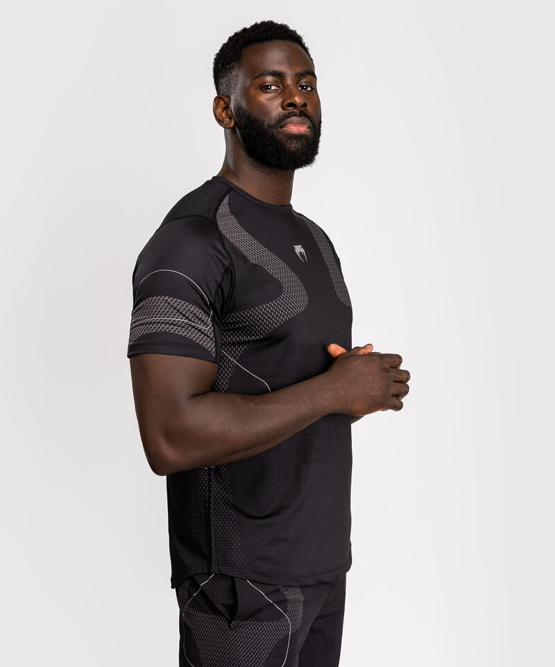 Venum Venum Nexus Dry Tech T-Shirt Zwart Zilver