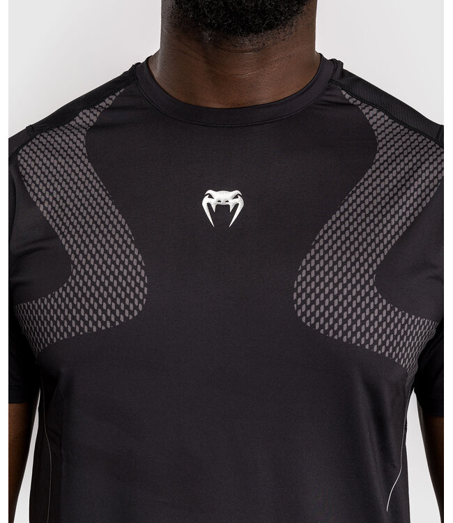 Venum Venum Nexus Dry Tech T-Shirt Schwarz Silber