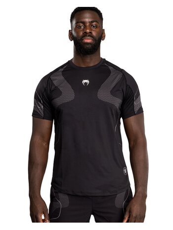 Venum Venum Nexus Dry Tech T-Shirt Schwarz Silber