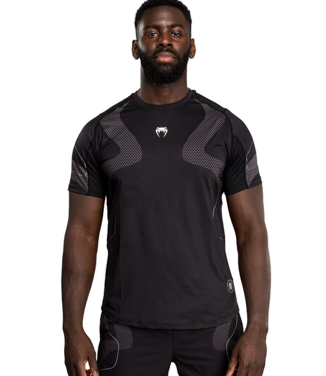 Venum Venum Nexus Dry Tech T-Shirt Schwarz Silber