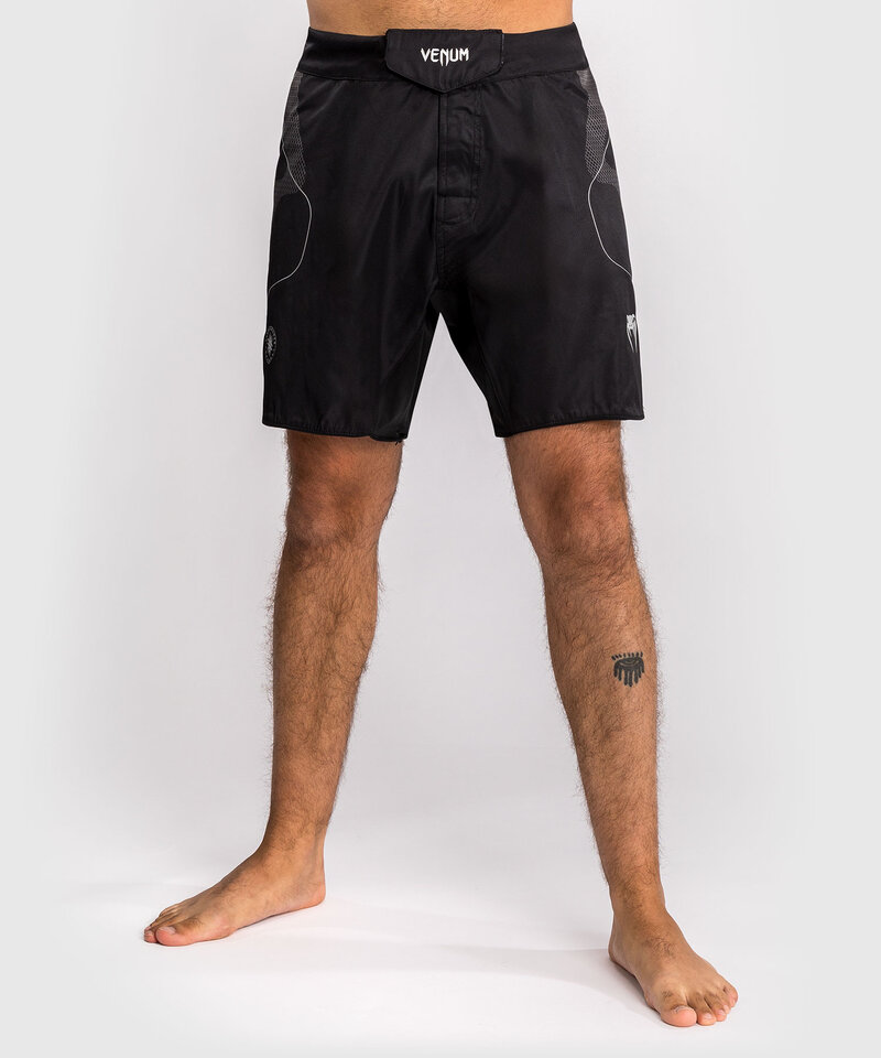 Venum Venum Nexus Fight Shorts Black Silver