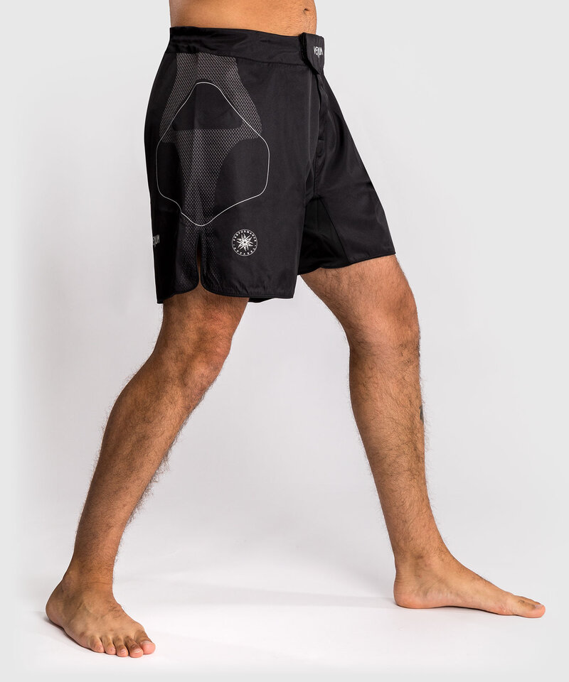 Venum Venum Nexus Fight Shorts Black Silver