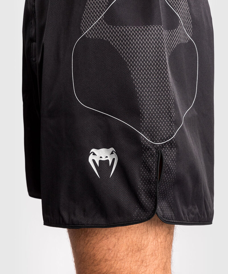 Venum Venum Nexus Fight Shorts Black Silver