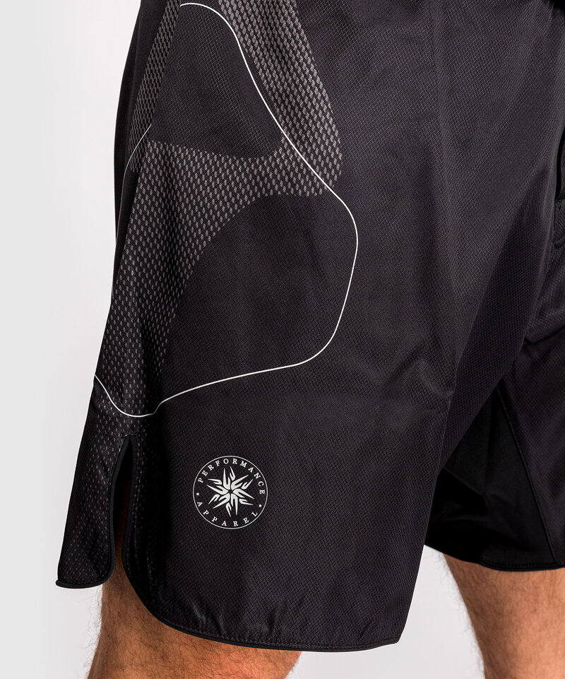 Venum Venum Nexus Fight Shorts Black Silver