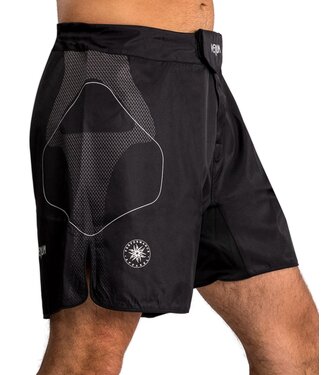 Venum Venum Nexus Fightshorts Zwart Zilver | Vechtsport Broek Venum