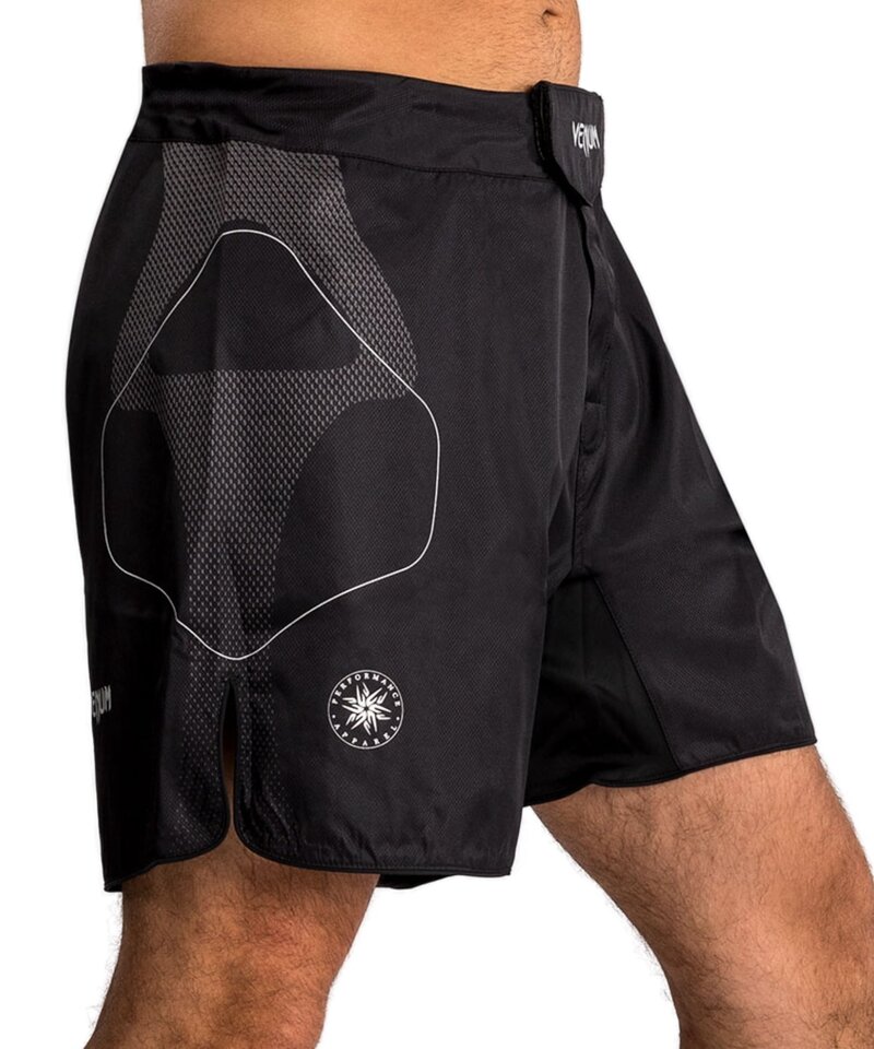 Venum Venum Nexus Fight Shorts Black Silver