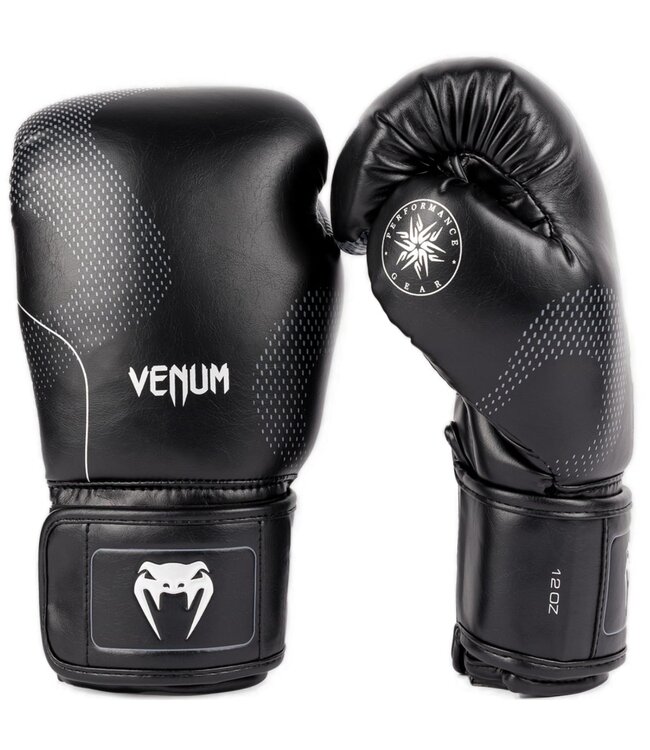 Venum Nexus Boxhandschuhe Schwarz Silber