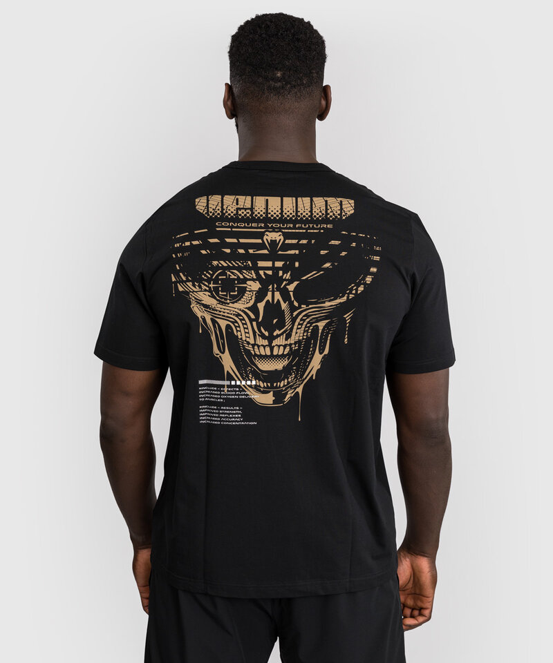 Venum Venum Invader Cotton T-Shirt Black Zand