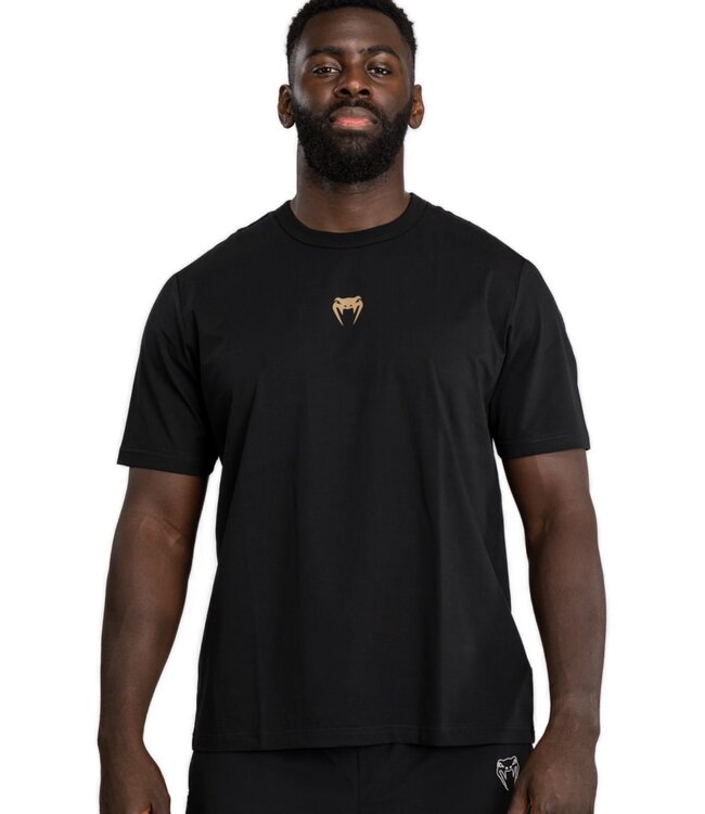 Venum Invader katoenen T-shirt zwart zand