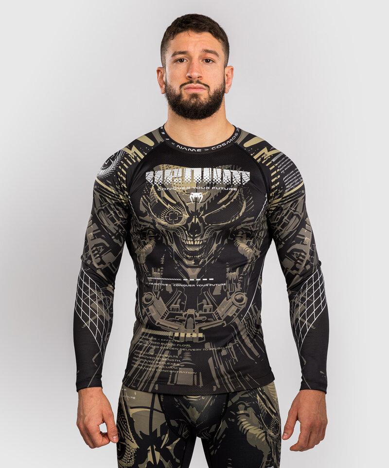 Venum Venum Invader Rashguard Long Sleeves Black Zand