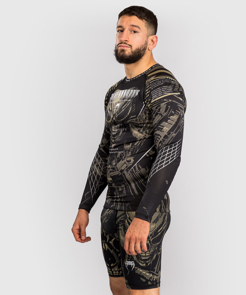 Venum Venum Invader Rashguard Long Sleeves Black Zand