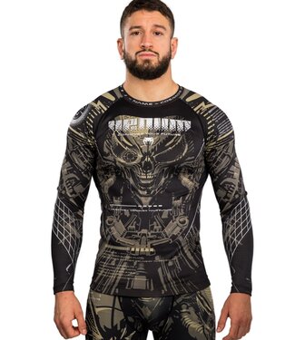 Venum Venum Invader Rashguard Long Sleeves Black Zand
