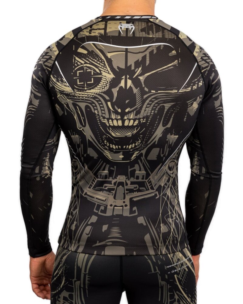 Venum Venum Invader Rashguard Long Sleeves Black Zand