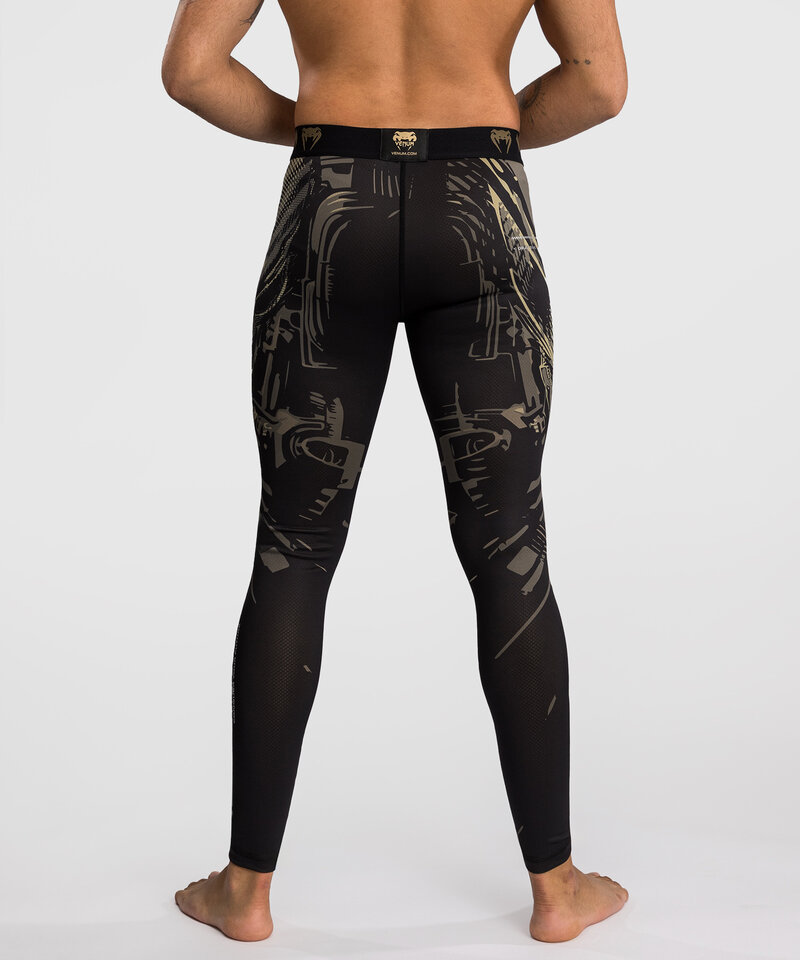 Venum Venum Invader Spats Sportleggings Schwarz Zand