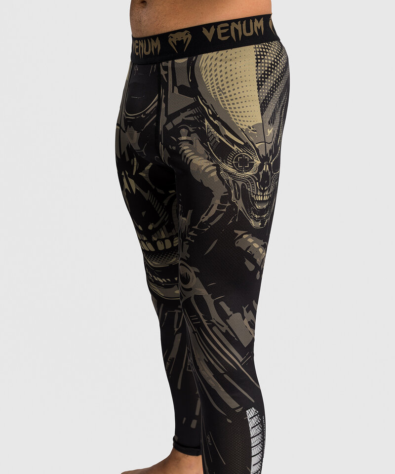Venum Venum Invader Spats Sports Leggings Black Zand