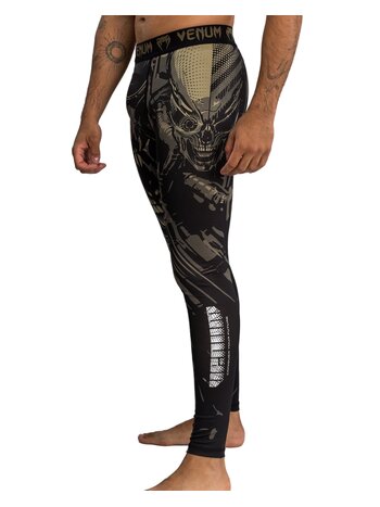 Venum Venum Invader Spats Sportlegging Zwart Zand