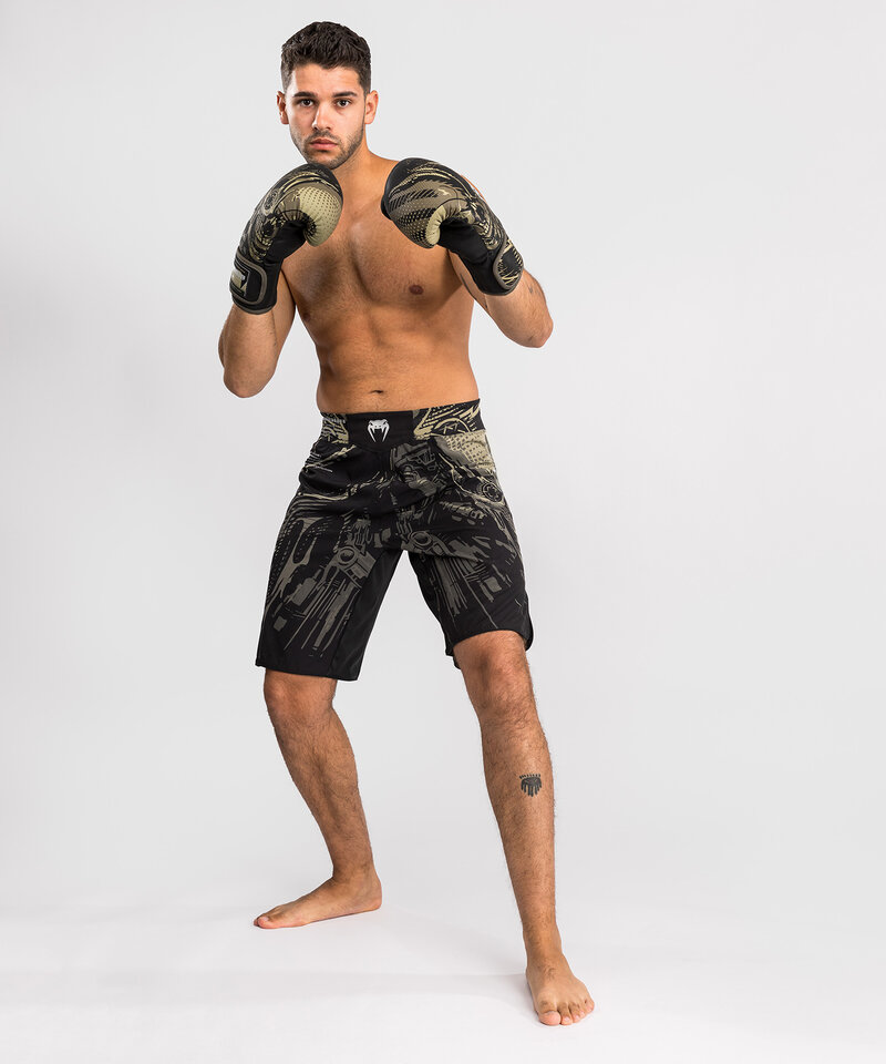 Venum Venum Invader Fight Shorts Black Zand