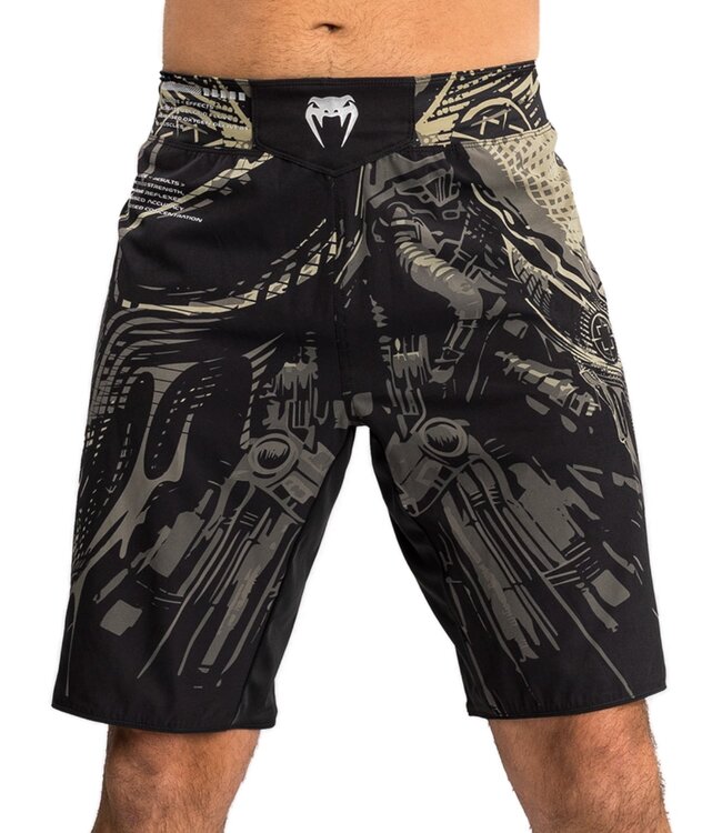 Venum Invader Fight Shorts Black Zand