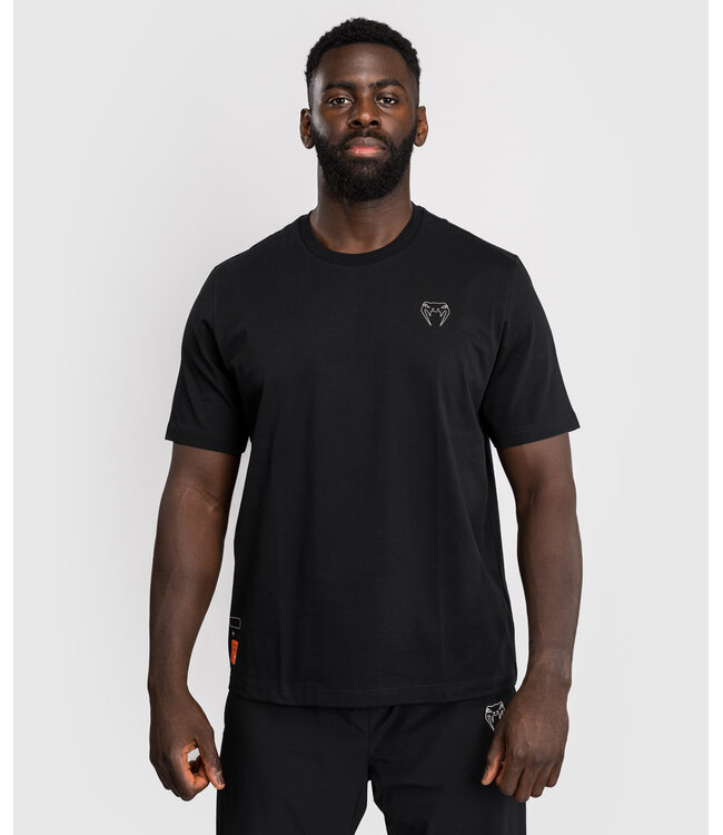 Venum Eclipse T-Shirt Baumwolle Schwarz Elfenbein