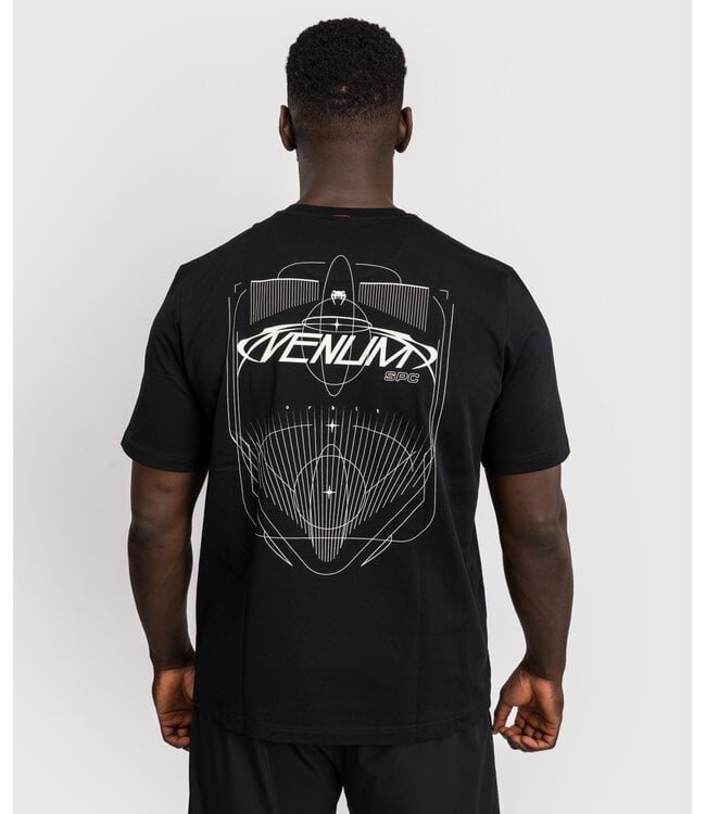 Venum Eclipse T-Shirt Baumwolle Schwarz Elfenbein