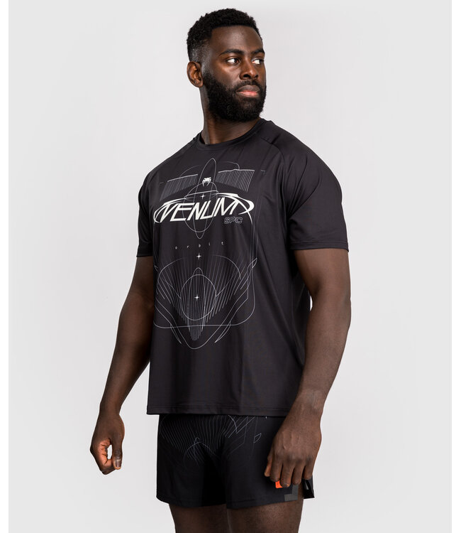 Venum Eclipse Dry Tech T-shirt Zwart Ivoor
