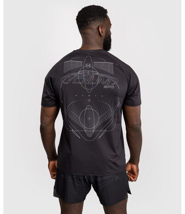 Venum Eclipse Dry Tech T-shirt Zwart Ivoor