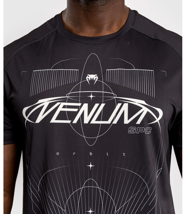 Venum Eclipse Dry Tech T-Shirt Schwarz Elfenbein