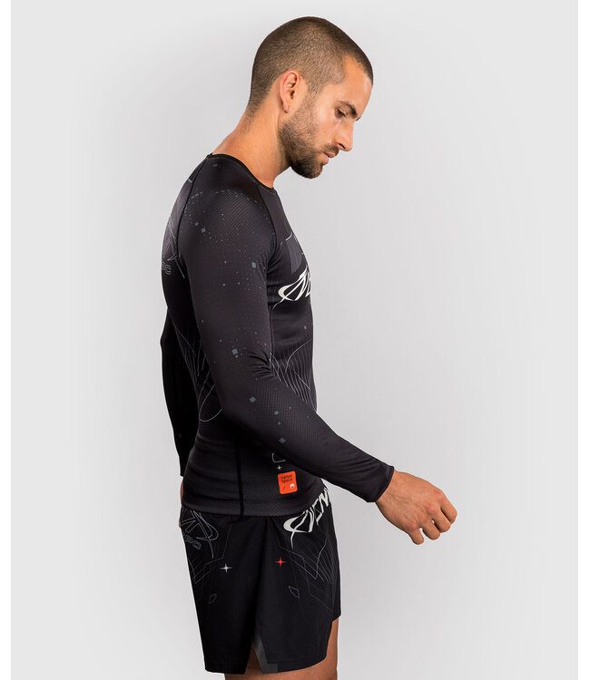 Venum Eclipse Rashguard Lange Mouwen Zwart Zand