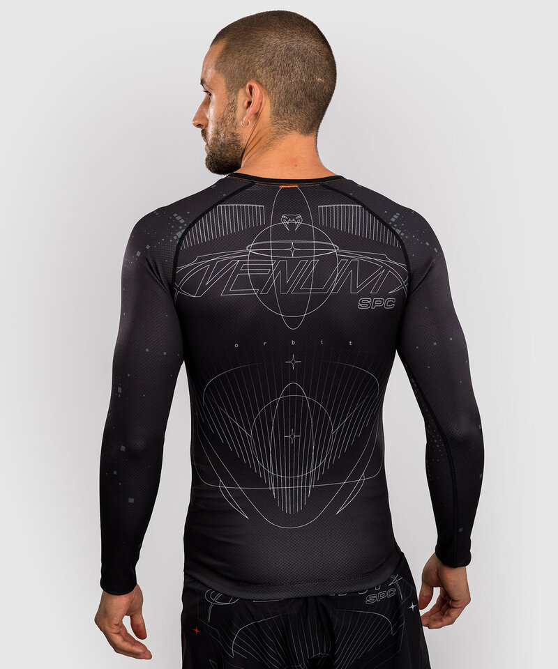 Venum Venum Eclipse Rashguard Lange Mouwen Zwart Zand