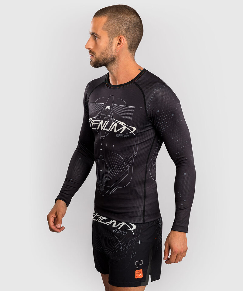 Venum Venum Eclipse Rash Guards Long Sleeves Black Ivory