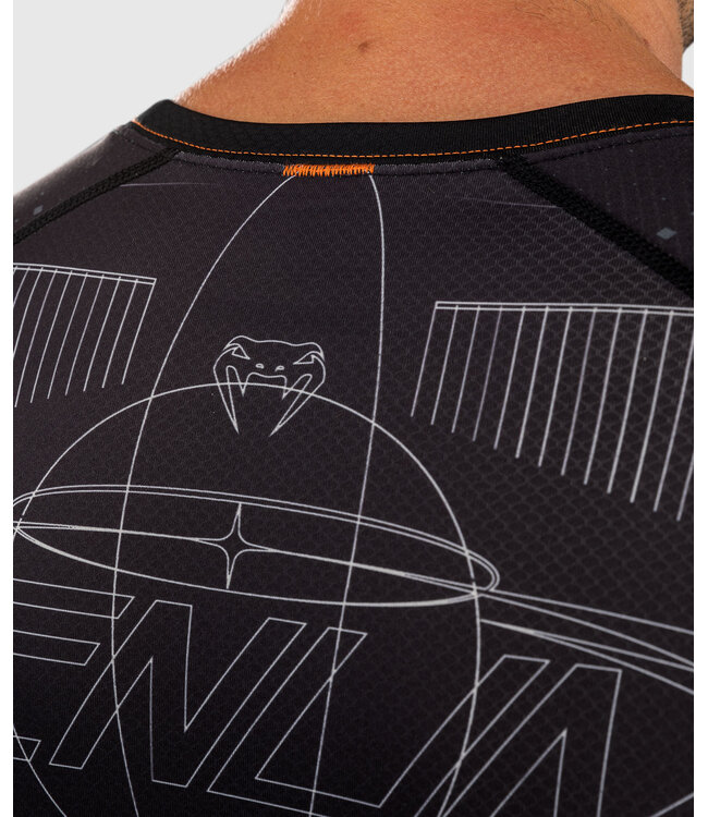 Venum Eclipse Rashguard Lange Mouwen Zwart Zand