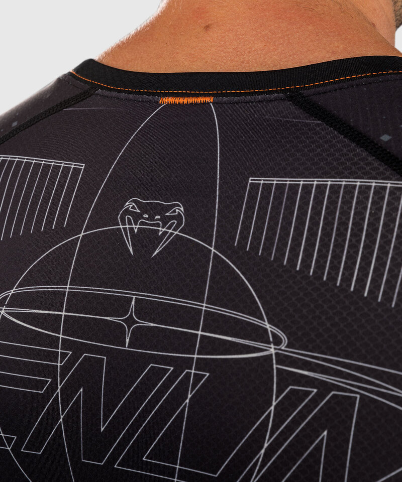 Venum Venum Eclipse Rash Guards Lang Ärm Schwarz Elfenbein