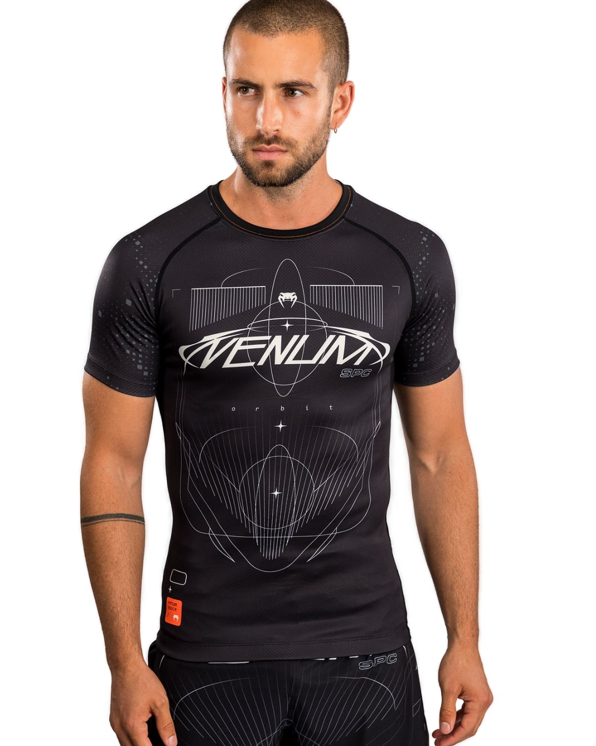 Venum Eclipse Rash Guards Schwarz Elfenbein - Fightwear Shop - Deutschland