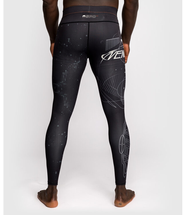 Venum Eclipse Sportlegging Spats Zwart Ivoor