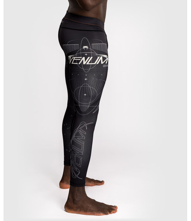 Venum Eclipse Sportlegging Spats Zwart Ivoor