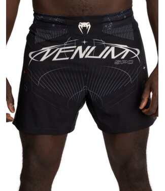 Venum Venum Eclipse Fightshorts Black Ivory for MMA and BJJ Grappling